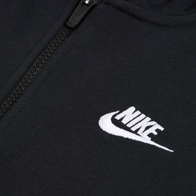Detská mikina Nike Club Fleece black/white 3