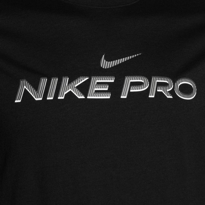 Pánske tréningové tričko Nike Dri-Fit Fitness black 3