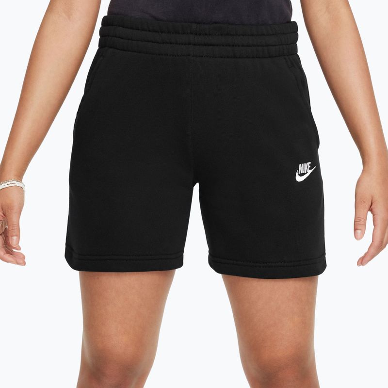 Detské šortky Nike Sportswear Club Fleece black/black/white 3