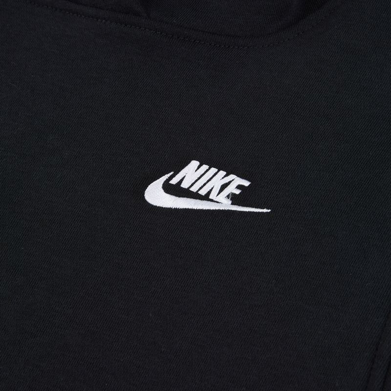Detská mikina Nike Sportswear Club Fleece black/white 3