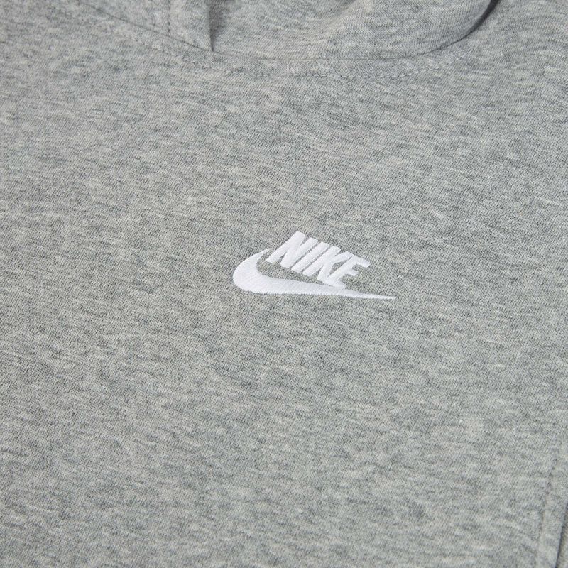 Detská mikina Nike Sportswear Club Fleece dark grey heather/white 3