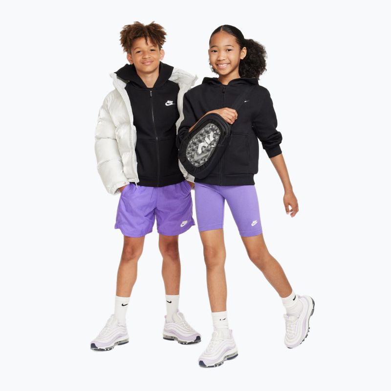 Detská mikina Nike Sportswear Club Fleece black/white 2
