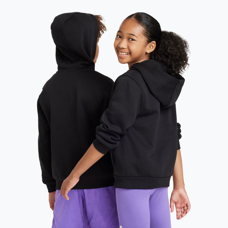 Detská mikina Nike Sportswear Club Fleece black/white 3