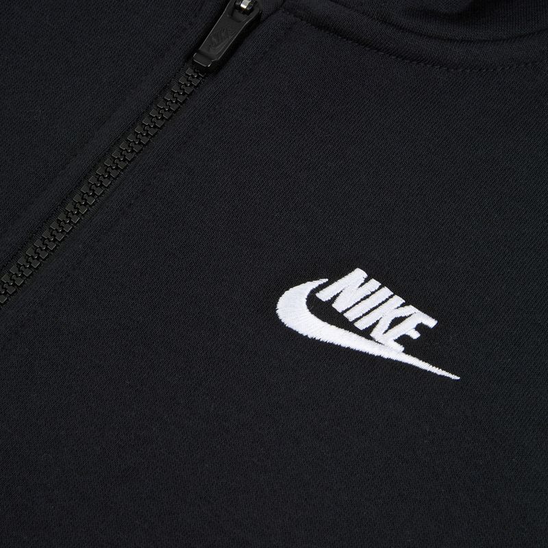 Detská mikina Nike Sportswear Club Fleece black/white 3