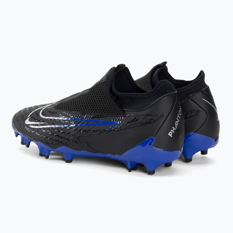 Kopačky Nike Phantom GX Academy DF FG/MG black/chrome/hyper royal 3