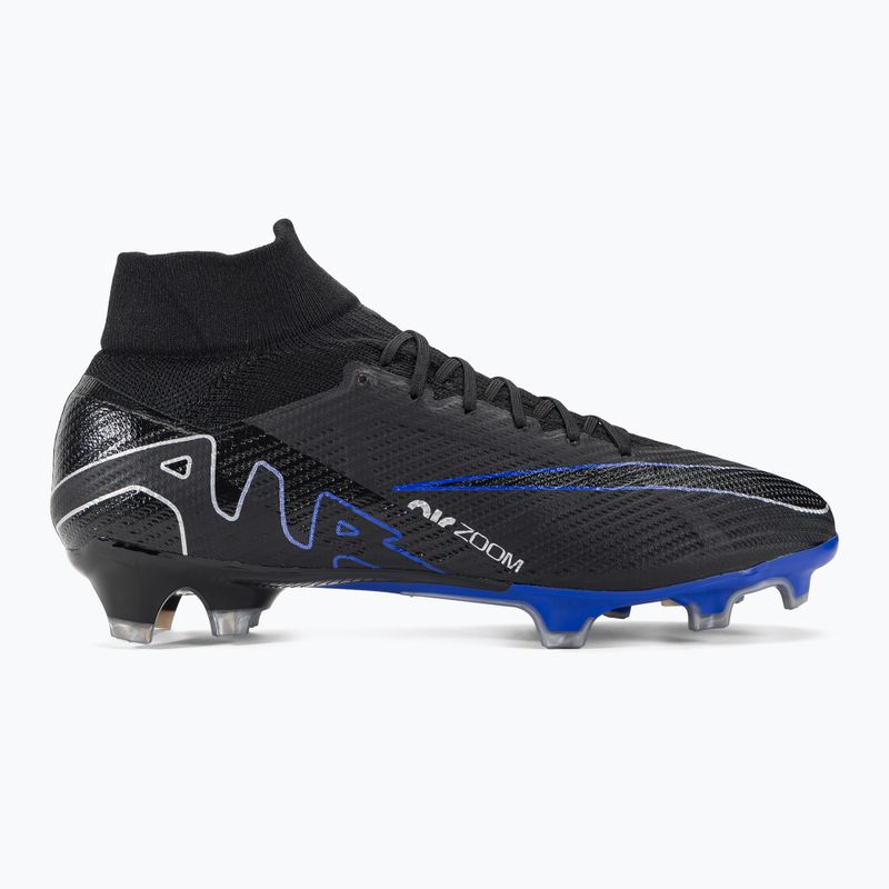 Kopačky Nike Zoom Mercurial Superfly 9 Pro FG black/chrome/hyper royal 2