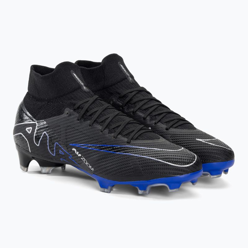 Kopačky Nike Zoom Mercurial Superfly 9 Pro FG black/chrome/hyper royal 4