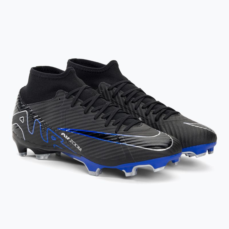 Kopačky Nike Zoom Mercurial Superfly 9 Academy MG black/chrome/hyper real 4