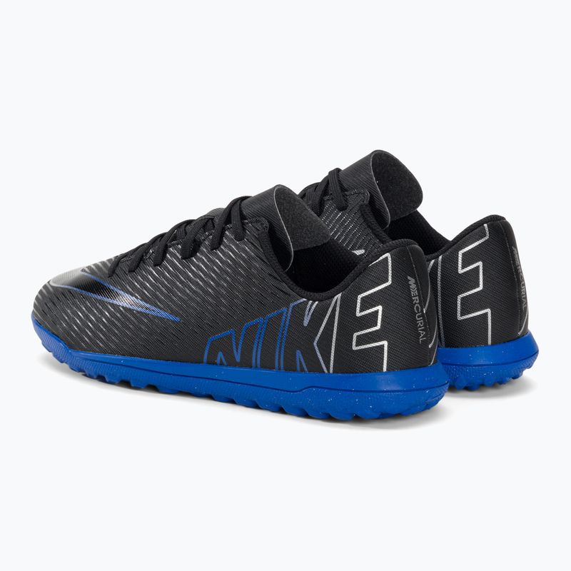 Detské kopačky Nike JR Mercurial Vapor 15 Club TF black/chrome/hyper real 3