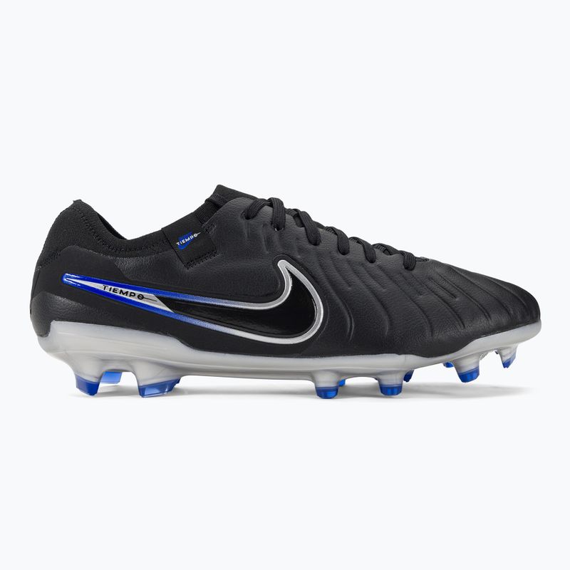 Kopačky Nike Tiempo Legend 10 Pro FG čierne/chrómové/hyper real 2