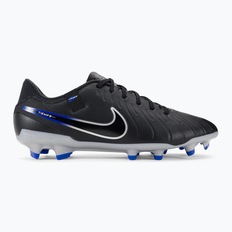 Kopačky Nike Tiempo Legend 10 Academy MG black/chrome/hyper real 2