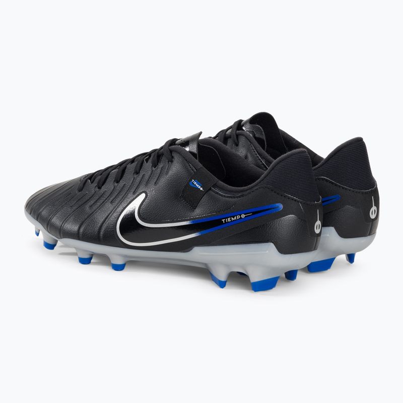 Kopačky Nike Tiempo Legend 10 Academy MG black/chrome/hyper real 3