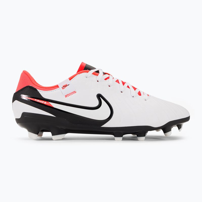 Kopačky Nike Tiempo Legend 10 Academy MG biela/čierna/jasná karmínová 2