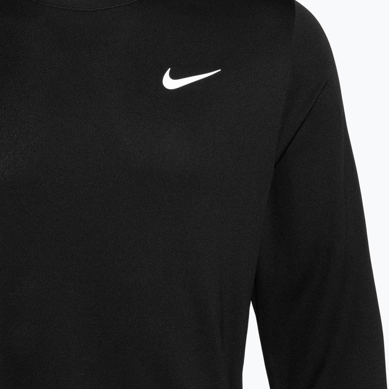 Pánske bežecké tričko s dlhým rukávom Nike Miler Dri-Fit UV black 3