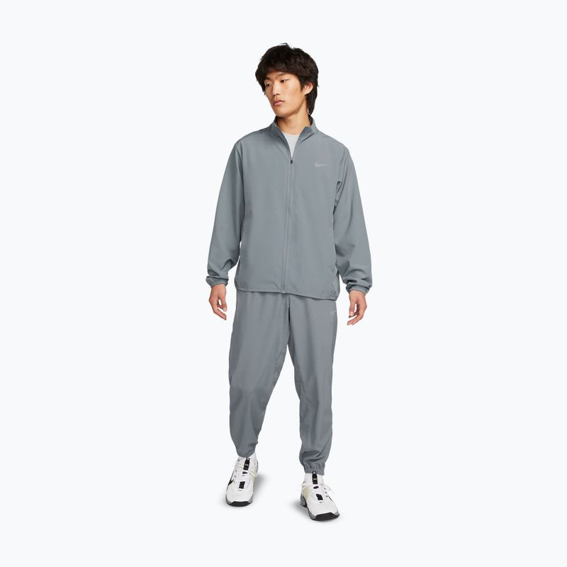 Pánske nohavice Nike Dri-Fit Form Tapered smoke grey/black 2