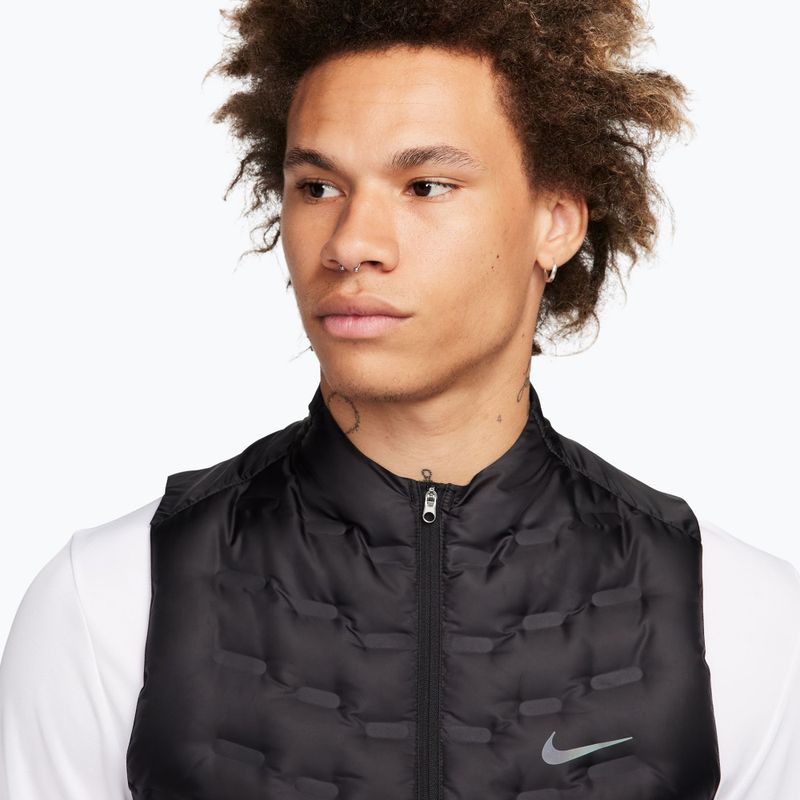 Pánska bežecká vesta Nike Therma-FIT ADV Repel AeroLoft black 4