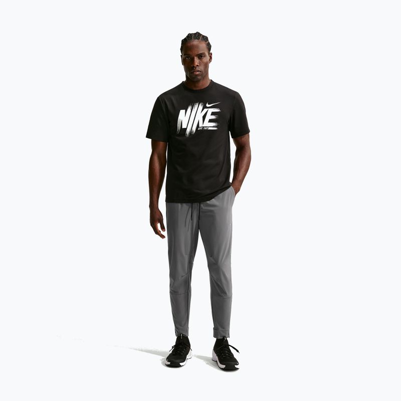 Pánske nohavice Nike Unlimited smoke grey/black/smoke grey 2