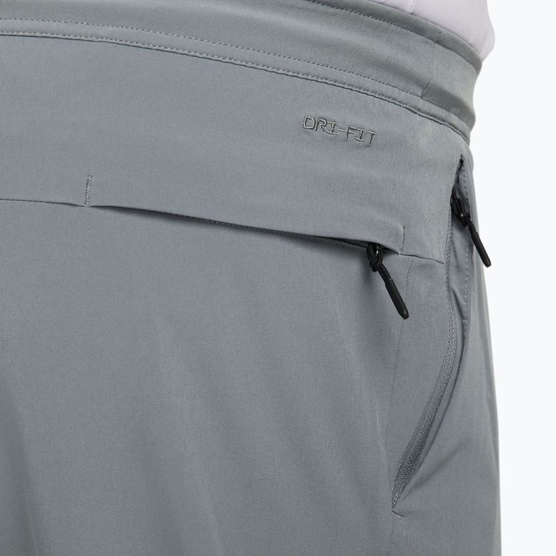 Pánske nohavice Nike Unlimited smoke grey/black/smoke grey 8