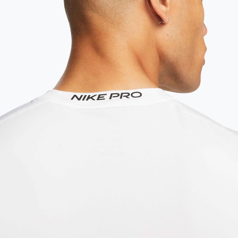 Pánske tričko Nike Pro Dri-Fit Tight Sleeveless Fitness white/black 5