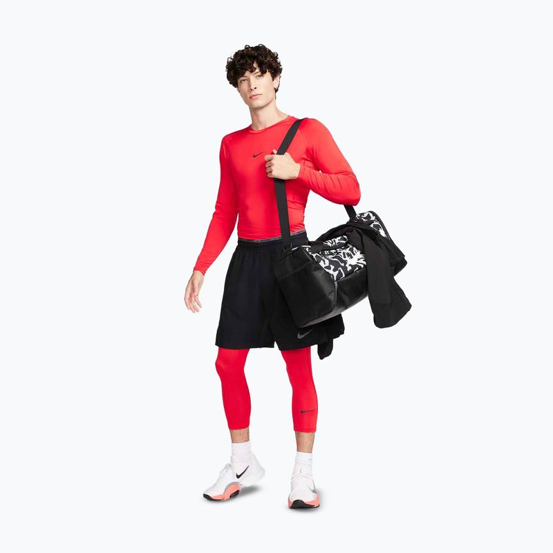 Pánske tréningové tričko longsleeve Nike Pro Dri-Fit Tight Fitness university red/black 2