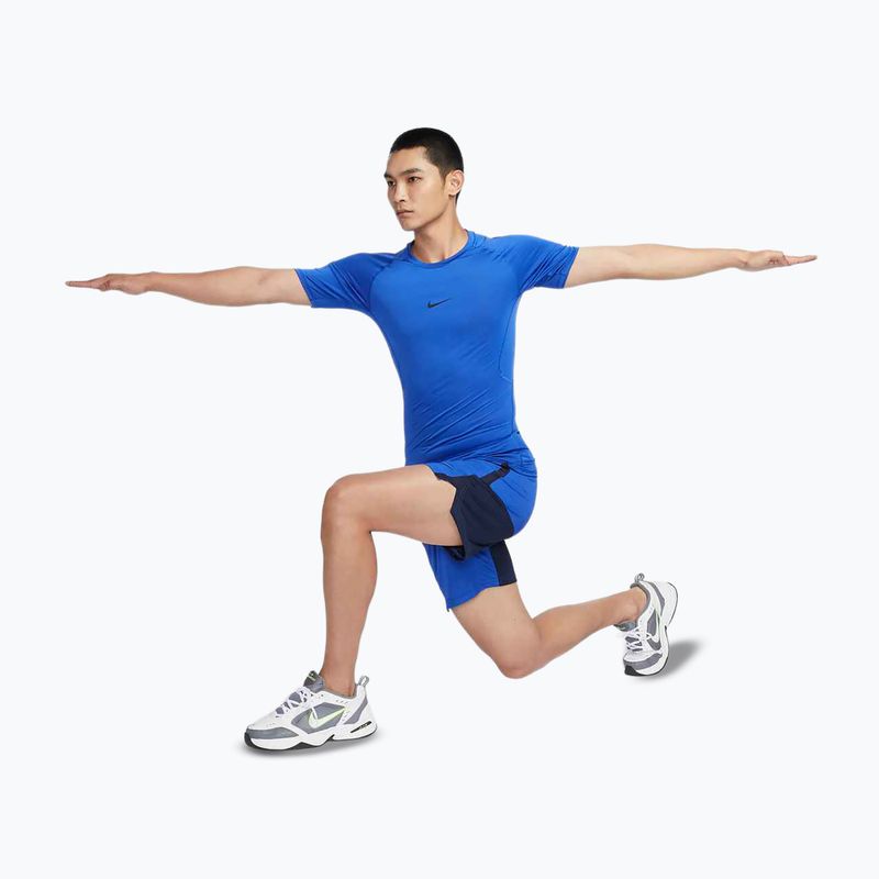 Pánske tréningové tričko Nike Pro Dri-Fit Tight Fitness game royal/black 2