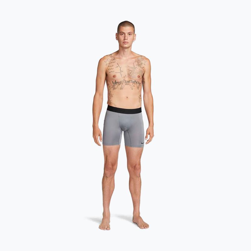 Pánske tréningové šortky Nike Pro Dri-Fit Fitness smoke grey/black 2