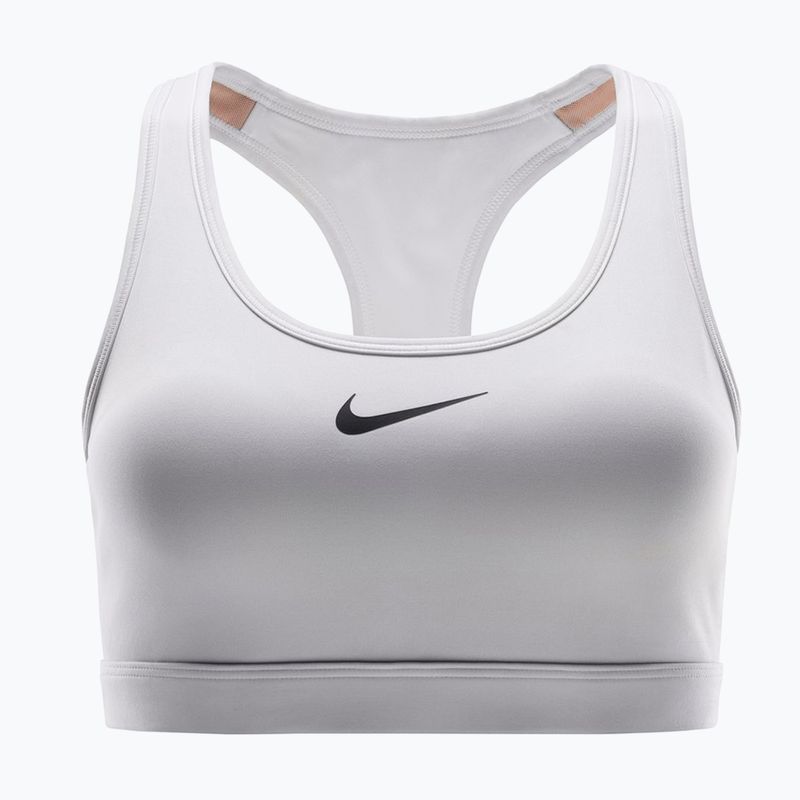 Športová podprsenka Nike Swoosh Medium Support white/stone mauve/black 6