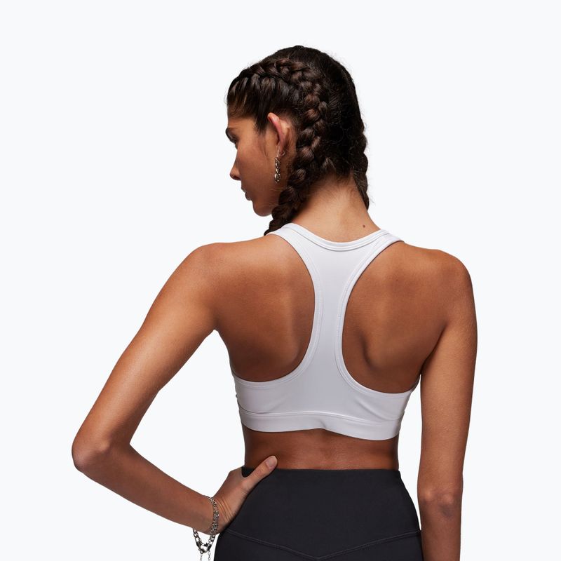 Fitness podprsenka Jordan Sport Medium Support Jumpman white/stone mauve/black 3