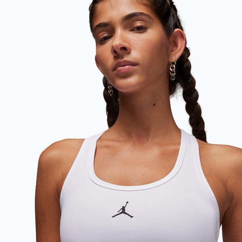 Fitness podprsenka Jordan Sport Medium Support Jumpman white/stone mauve/black 4