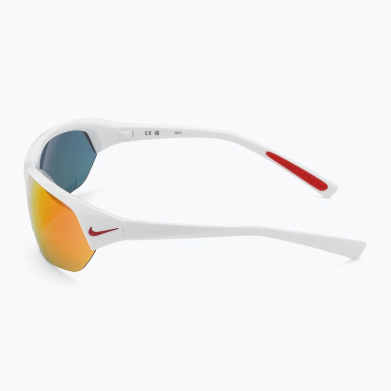 Slnečné okuliare pánske Nike Skylon Ace white/grey w/red mirror 4