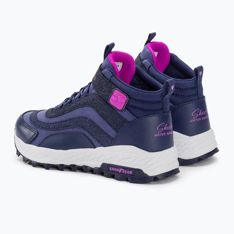 SKECHERS Fuse Tread Wild Adventure detská treková obuv navy 3