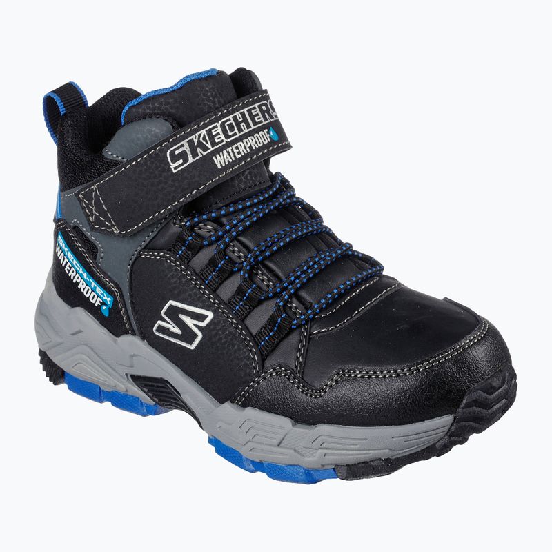 Detská treková obuv SKECHERS Drollix Venture Rush black/royal 7