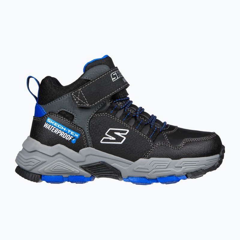 Detská treková obuv SKECHERS Drollix Venture Rush black/royal 8