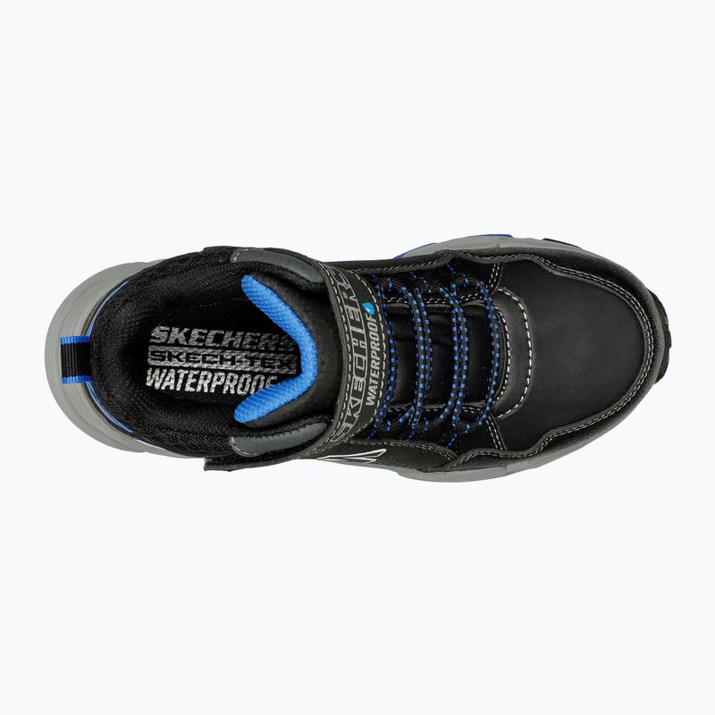 Detská treková obuv SKECHERS Drollix Venture Rush black/royal 11