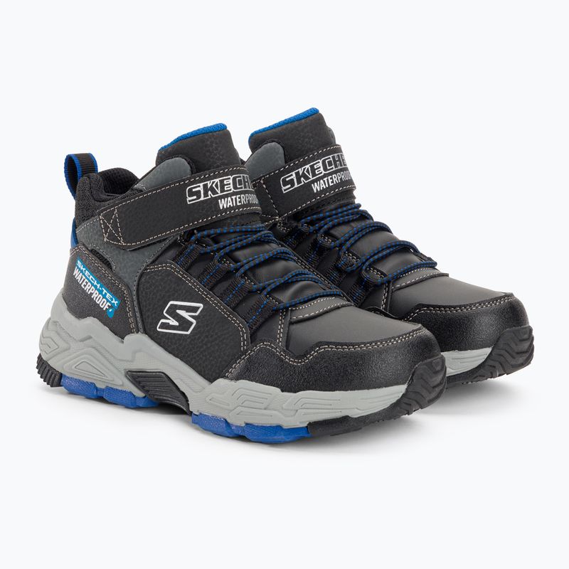 Detská treková obuv SKECHERS Drollix Venture Rush black/royal 4