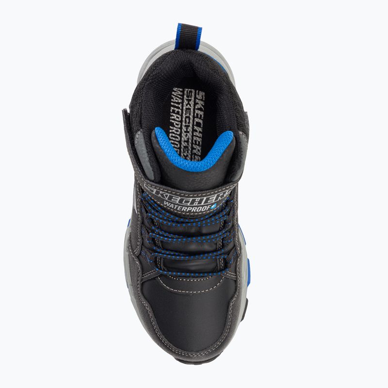 Detská treková obuv SKECHERS Drollix Venture Rush black/royal 6