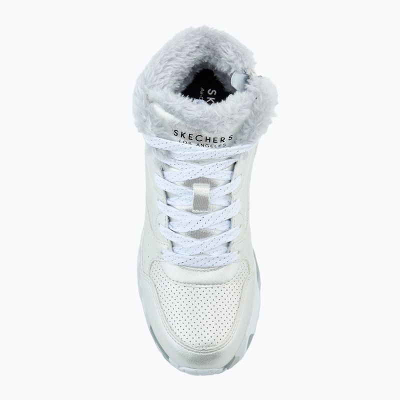 Detské topánky SKECHERS Uno Lite Camo Dazzle silver/grey 5