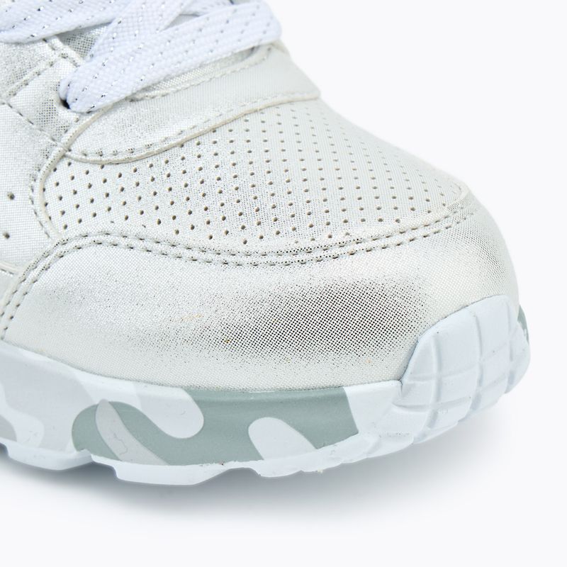 Detské topánky SKECHERS Uno Lite Camo Dazzle silver/grey 7