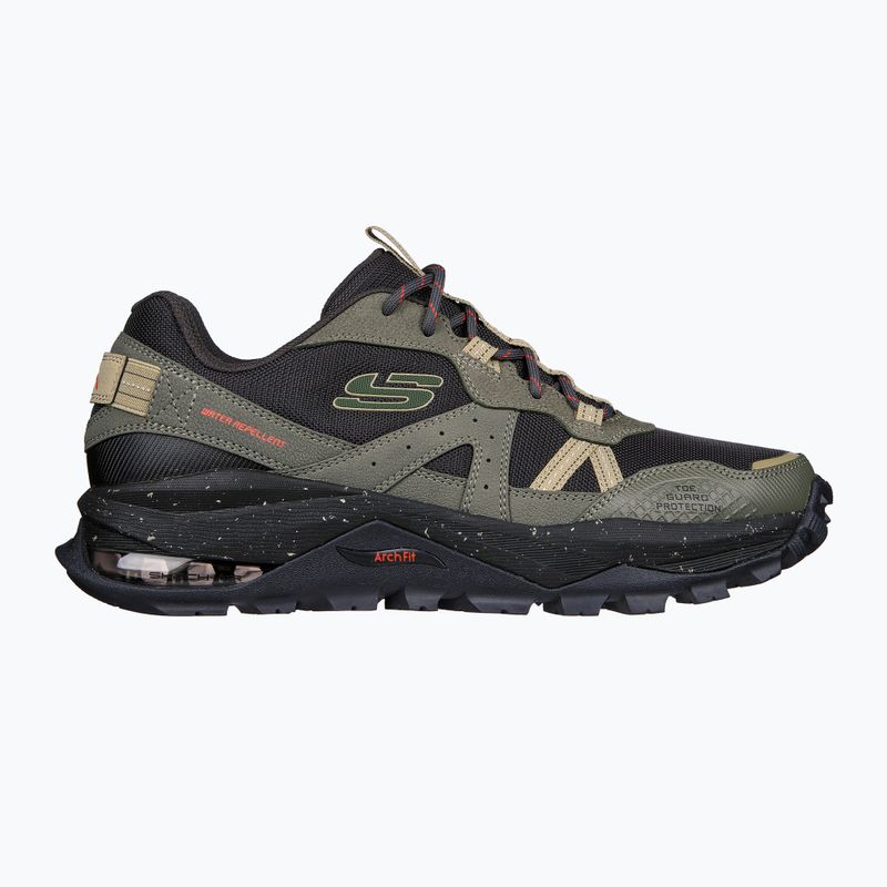 Pánska treková obuv Skechers Arch Fit Trail Air olive/black 12