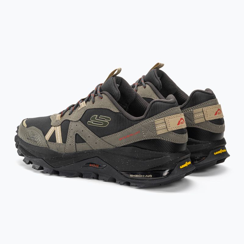 Pánska treková obuv Skechers Arch Fit Trail Air olive/black 3