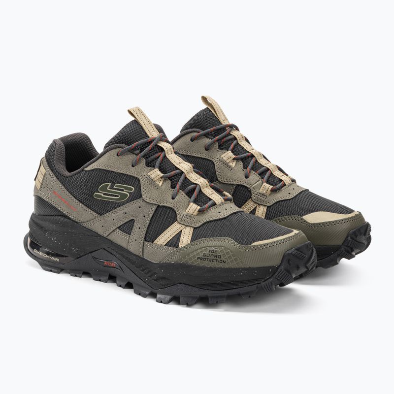 Pánska treková obuv Skechers Arch Fit Trail Air olive/black 4