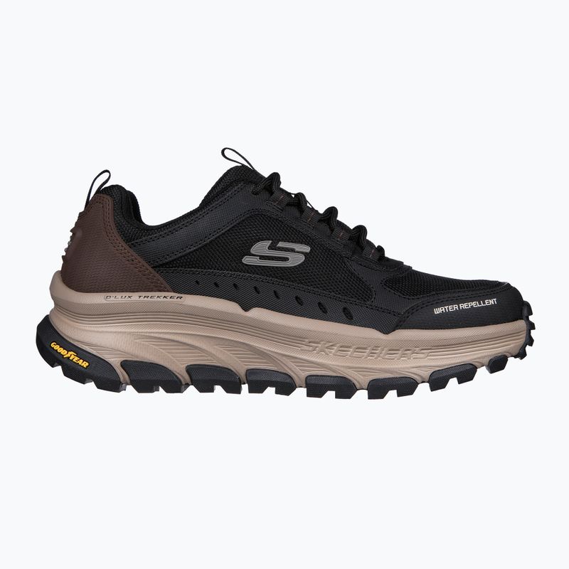 SKECHERS D'Lux Trekker pánska treková obuv black/natural 8