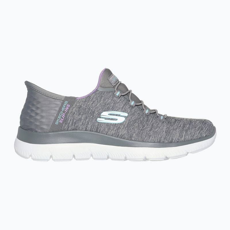Dámska obuv SKECHERS Summits Dazzling Haze gray/mint 9