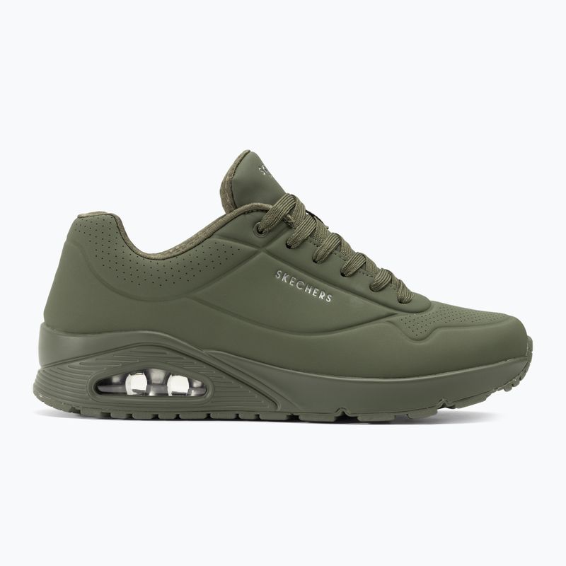 Pánska obuv SKECHERS Uno Stand On Air olive 3