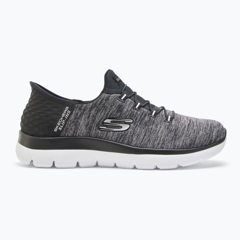 Dámska obuv SKECHERS Summits Dazzling Haze black/white 2