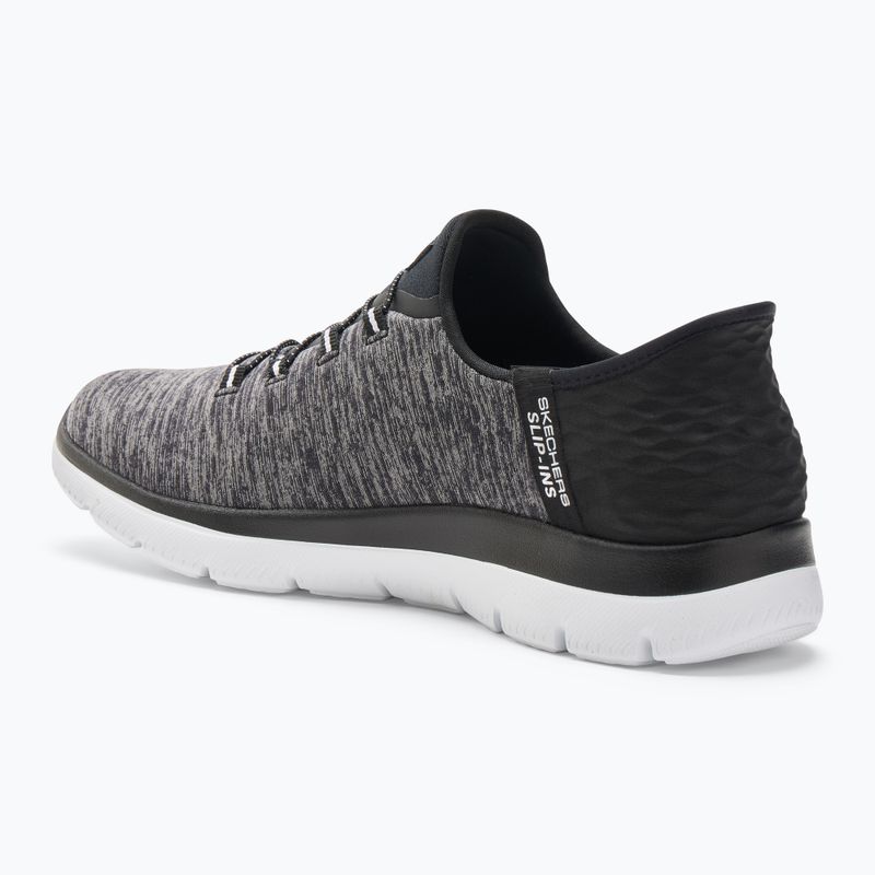 Dámska obuv SKECHERS Summits Dazzling Haze black/white 3