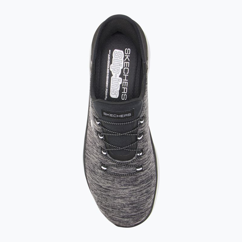 Dámska obuv SKECHERS Summits Dazzling Haze black/white 5