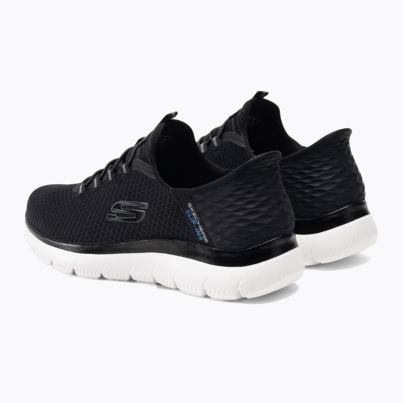 Pánske tenisky SKECHERS Slip-ins Summits High Range black 3