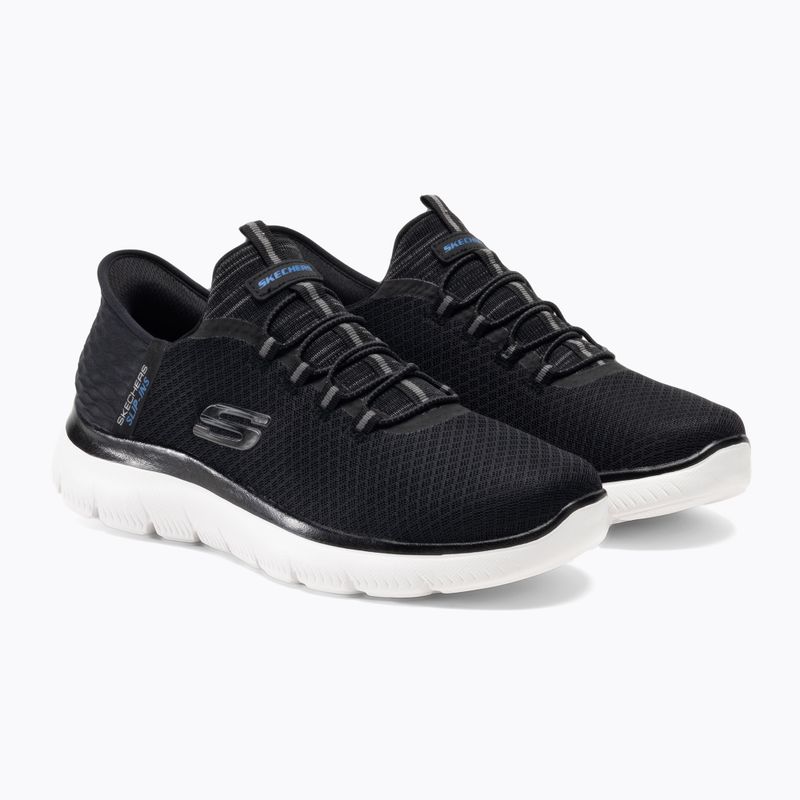 Pánske tenisky SKECHERS Slip-ins Summits High Range black 4