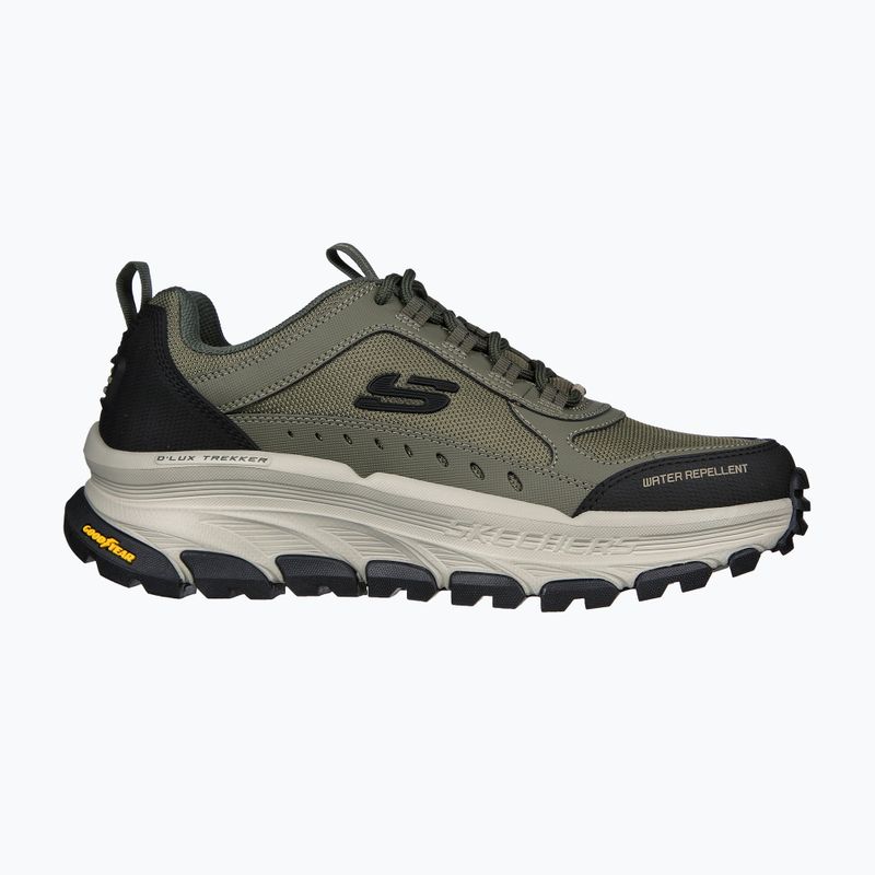 Pánske topánky SKECHERS D'Lux Trekker green 2